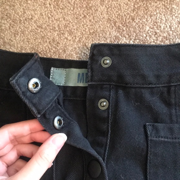 Brandy Melville black denim skirt - Picture 2 of 4